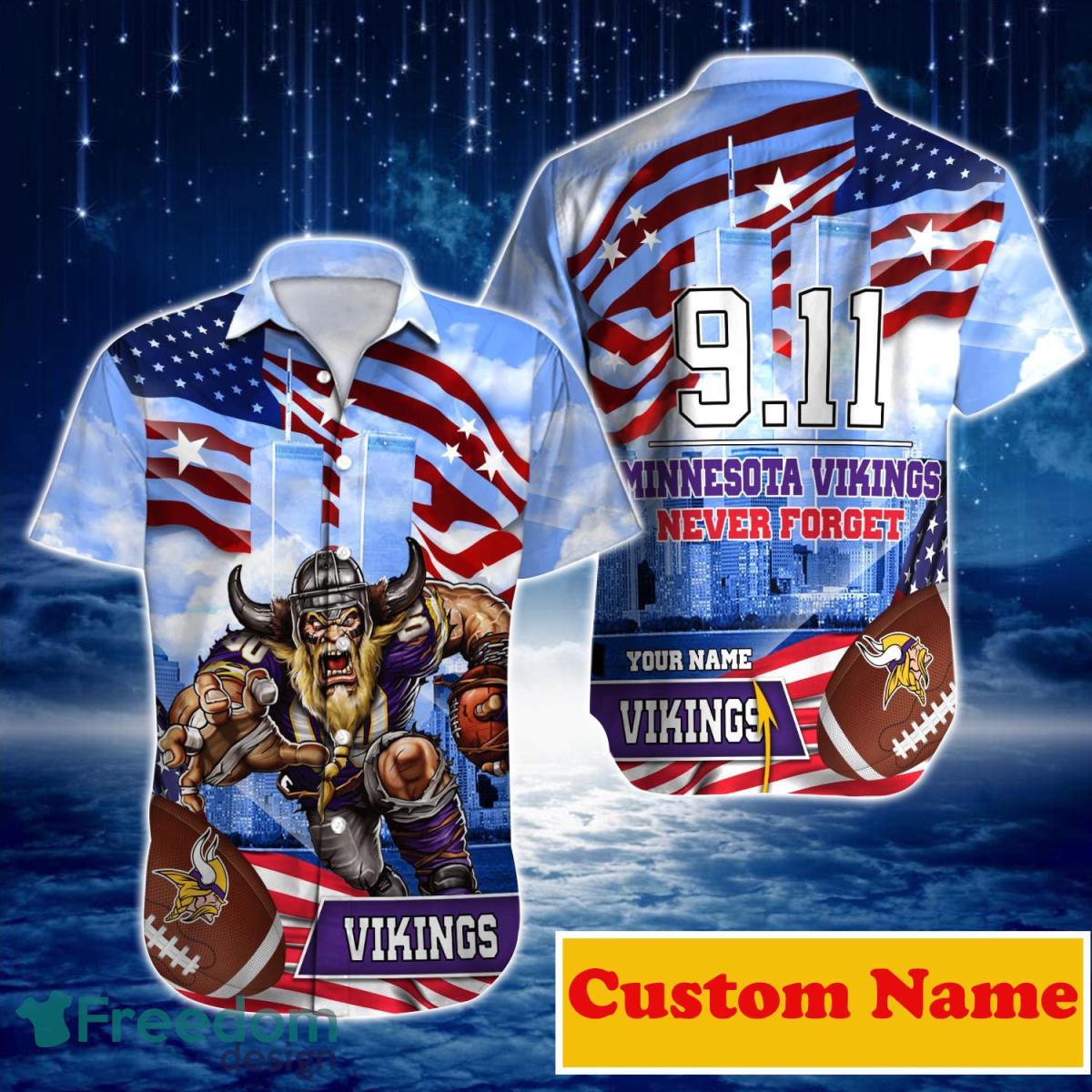 Minnesota Vikings NFL Custom Name Hawaiian Shirt For Men And Women Special  Gift For True Fans - Freedomdesign