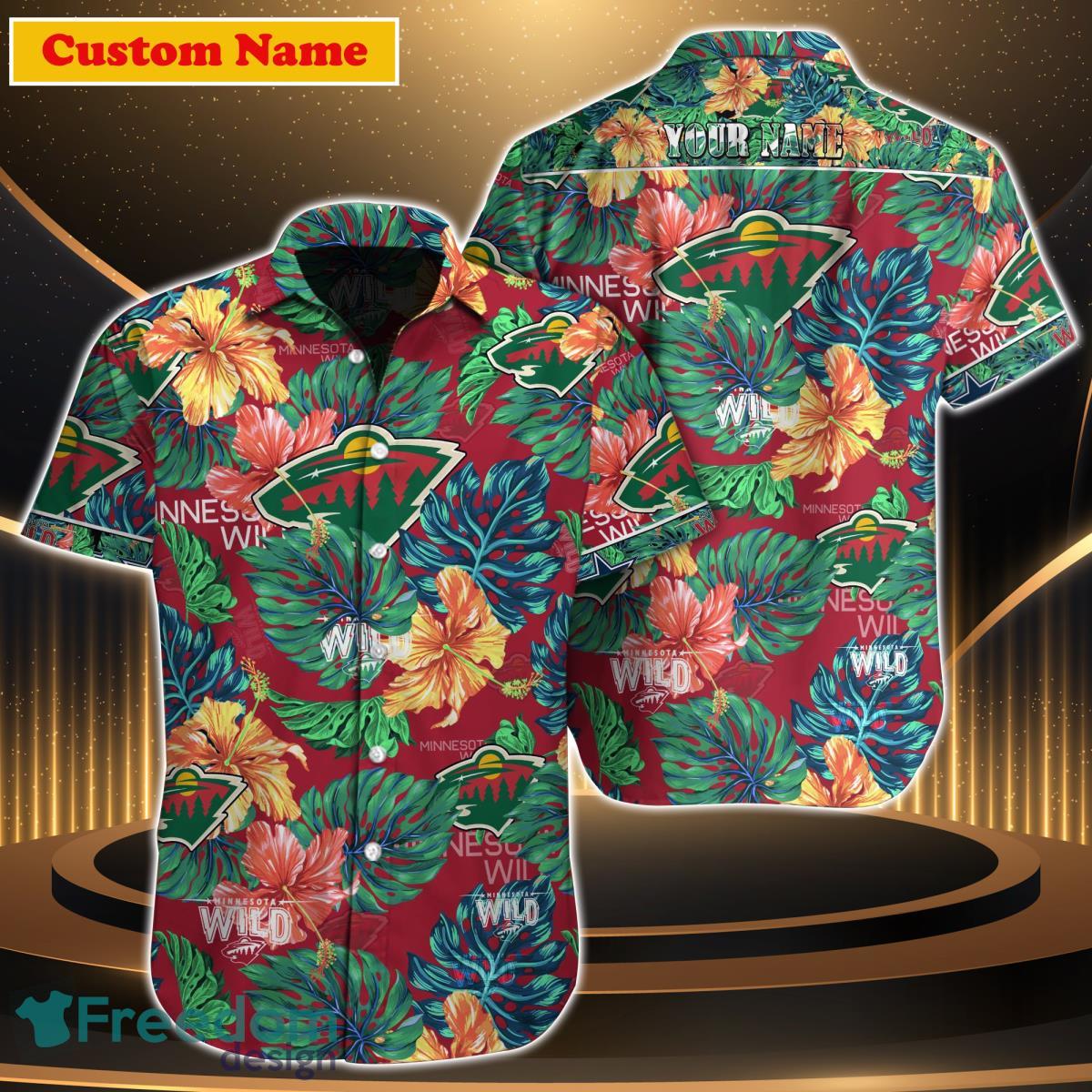 Minnesota Vikings NFL Custom Name Hawaiian Shirt For Men Women Unique Gift  For Real Fan - Limotees