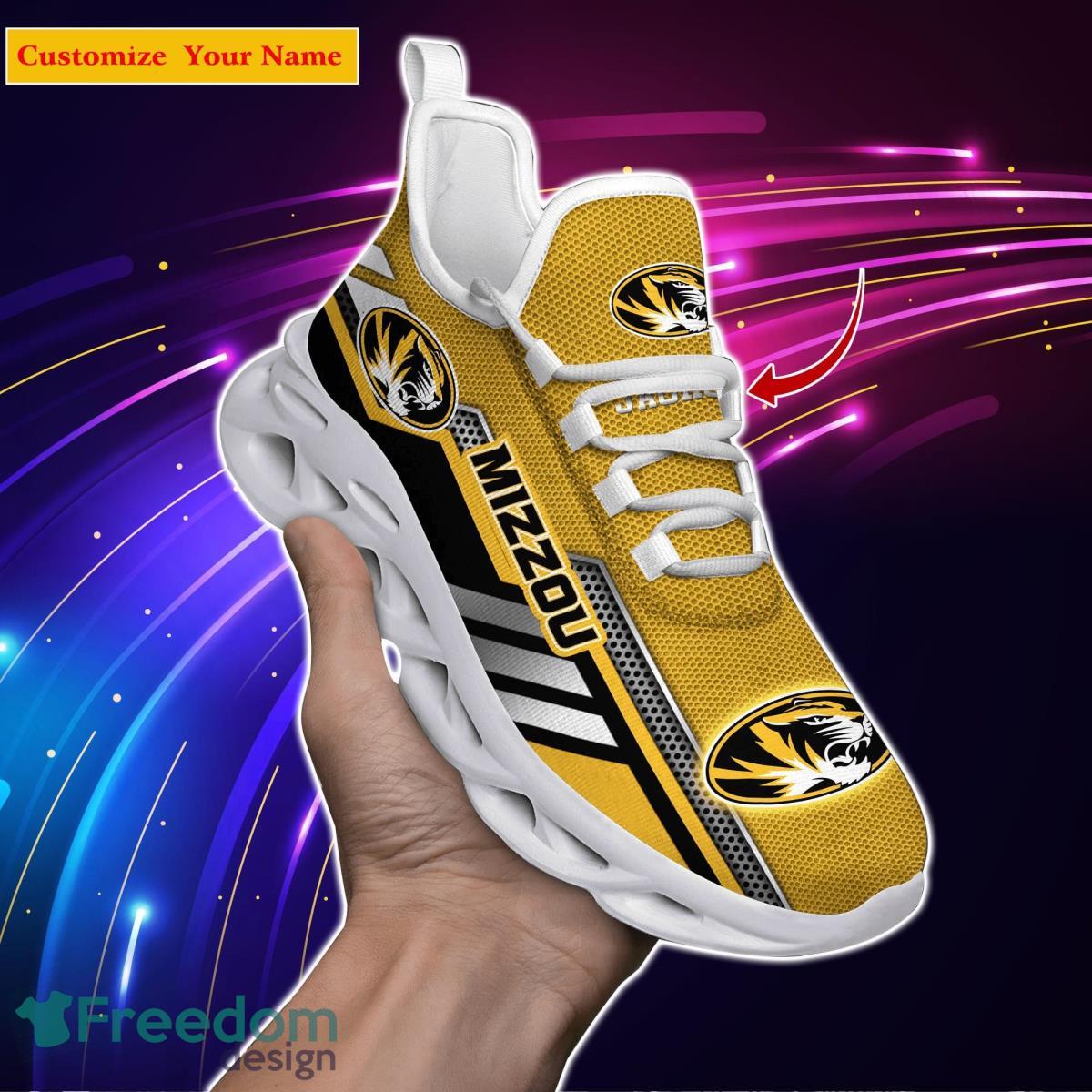 Missouri Tigers NCAA2 Custom Name Max Soul Shoes Bet Gift For Men Women Fans Product Photo 1