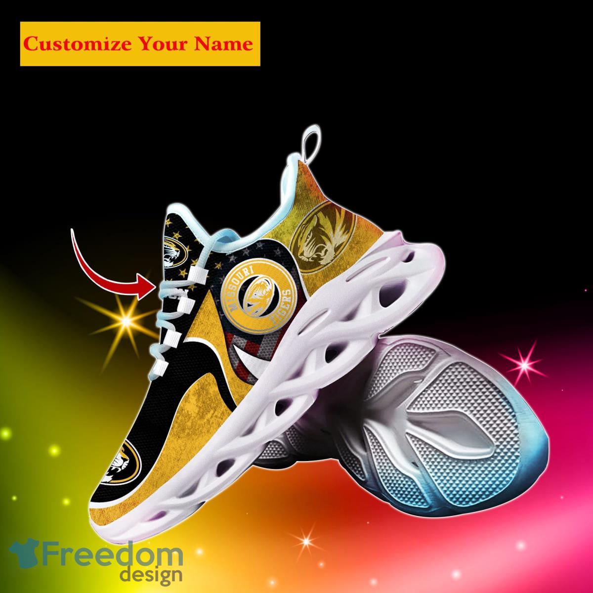 Missouri Tigers NCAA2 Custom Name Max Soul Shoes Special Gift For Men Women Fans Product Photo 2