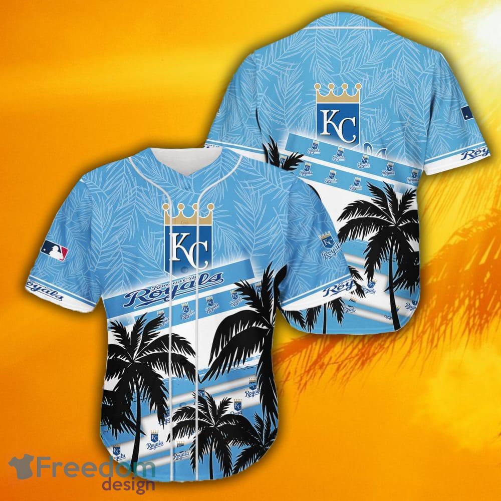 MLB Kansas City Royals Logo Hawaii Baseball Jersey Shirt For Fans