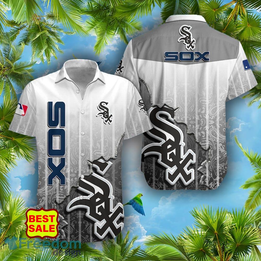 MLB Chicago White Sox Baseball Hawaiian Graphic Print Short Sleeve