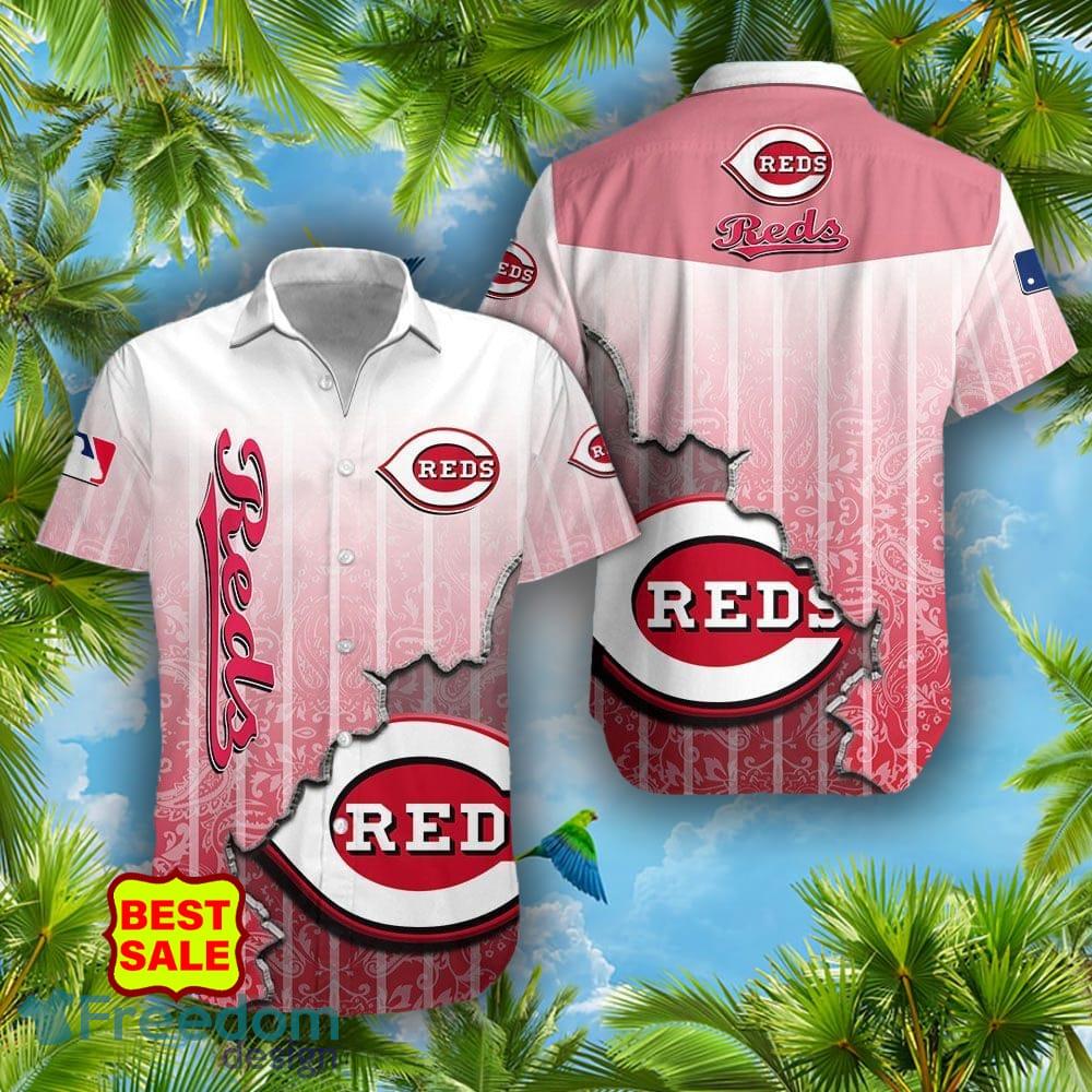 Cincinnati Reds MLB Hawaiian Shirt Warm Season Aloha Shirt - Trendy Aloha