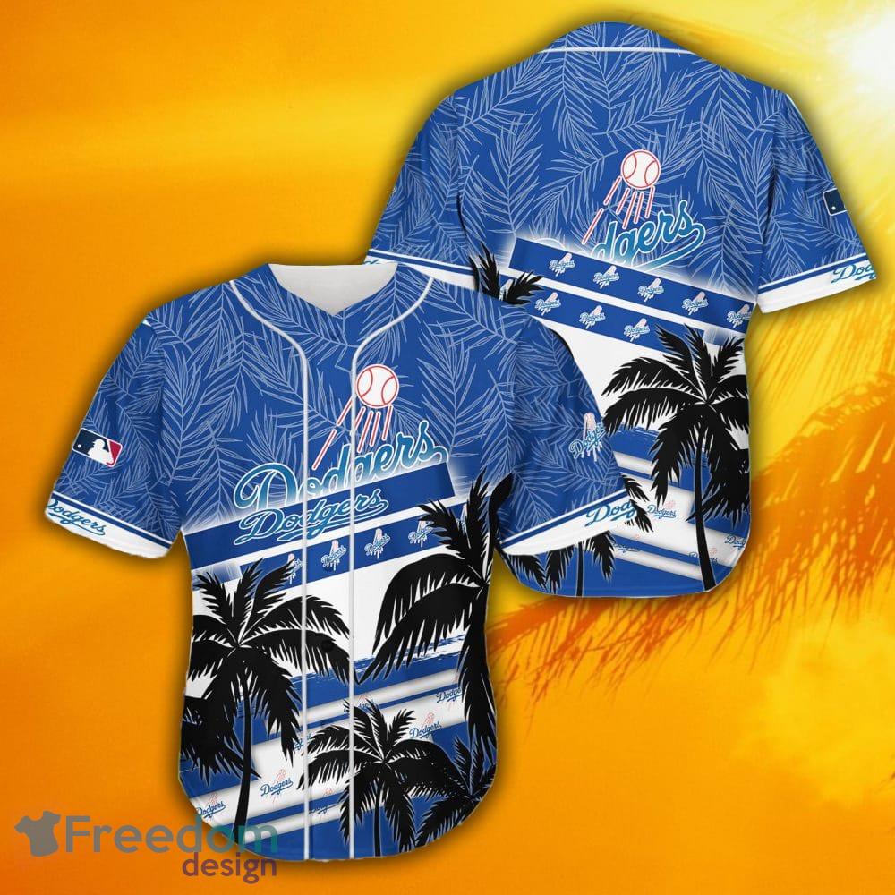 MLB Miami Marlins Logo Hawaii Baseball Jersey Shirt For Fans
