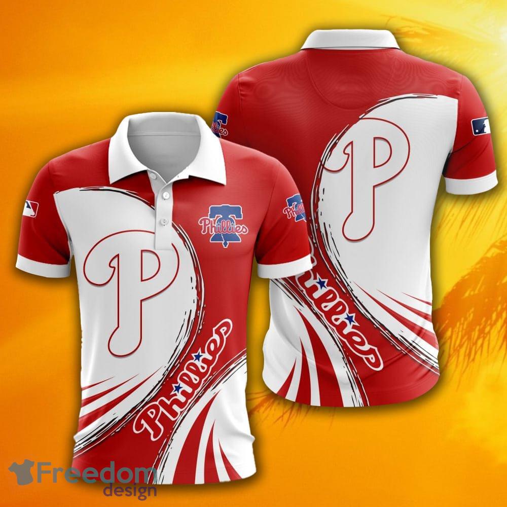 MLB Philadelphia Phillies Logo Golf Polo Shirt For Men And Women -  Freedomdesign
