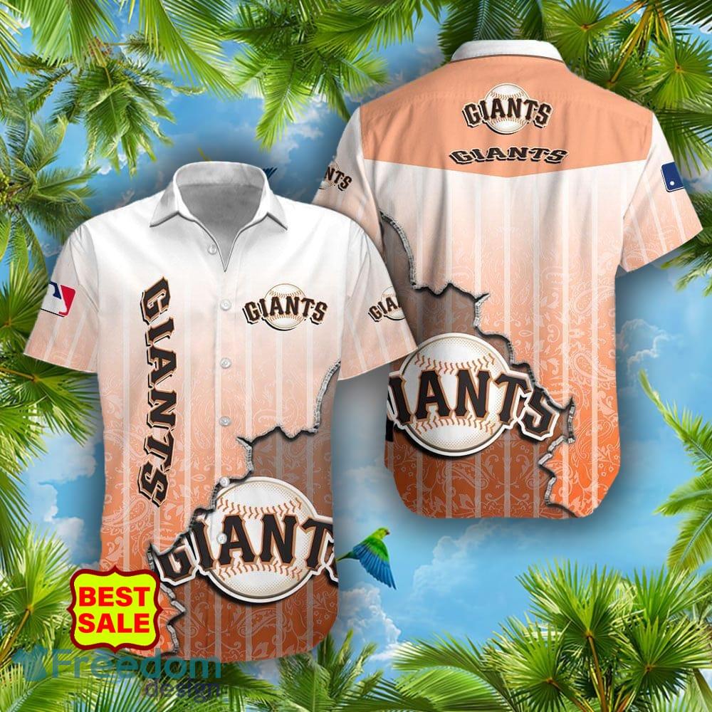 MLB Summer Aloha San Francisco Giants Logo Hawaiian Shirt For Fans -  Freedomdesign