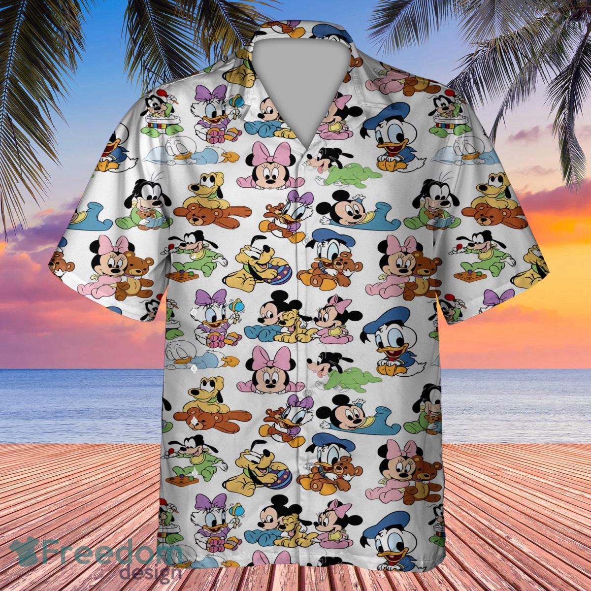 Mouse Seamless Pattern 3D All Print Hawaiian Shirt Best Gift For Men Women Product Photo 1