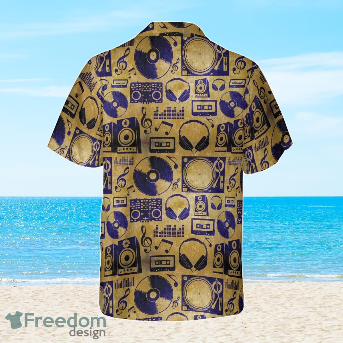 Music DJ Vintage Hawaiian Shirt Best Gift For Men And Women Product Photo 2