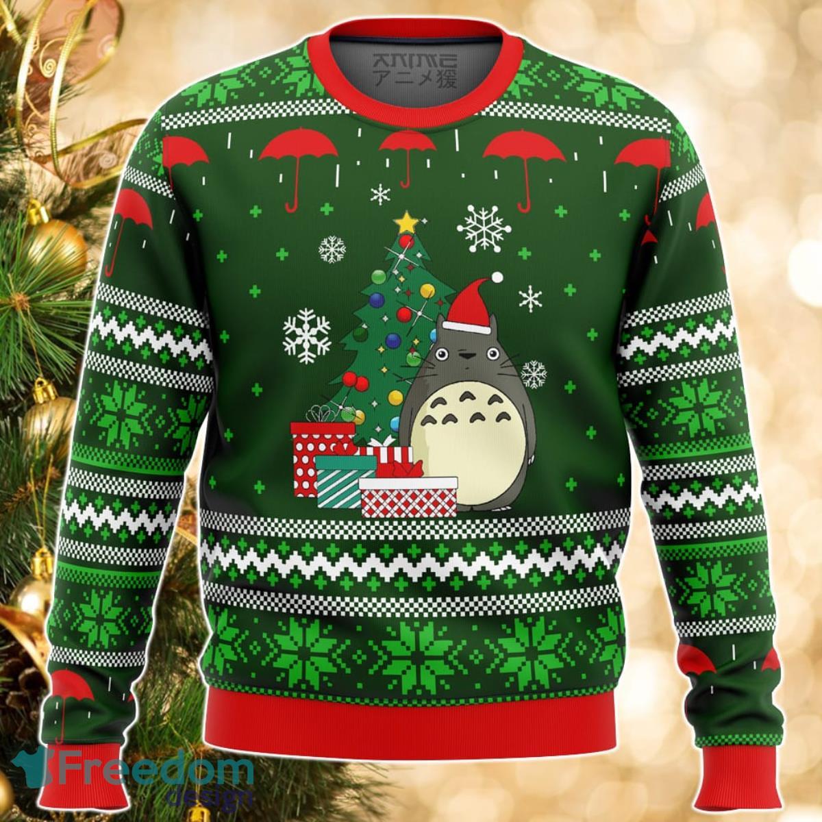 My Neighbor Toroto Gifts Ugly Christmas Sweater Great Gift For Men Women Product Photo 1