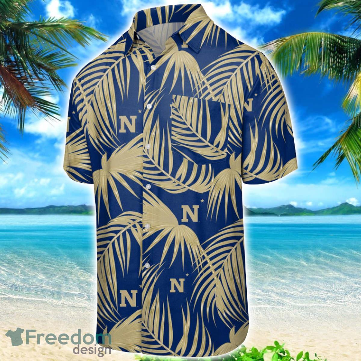 Navy Midshipmen NCAA Hawaiian Shirt Best Gift For Fans Product Photo 1