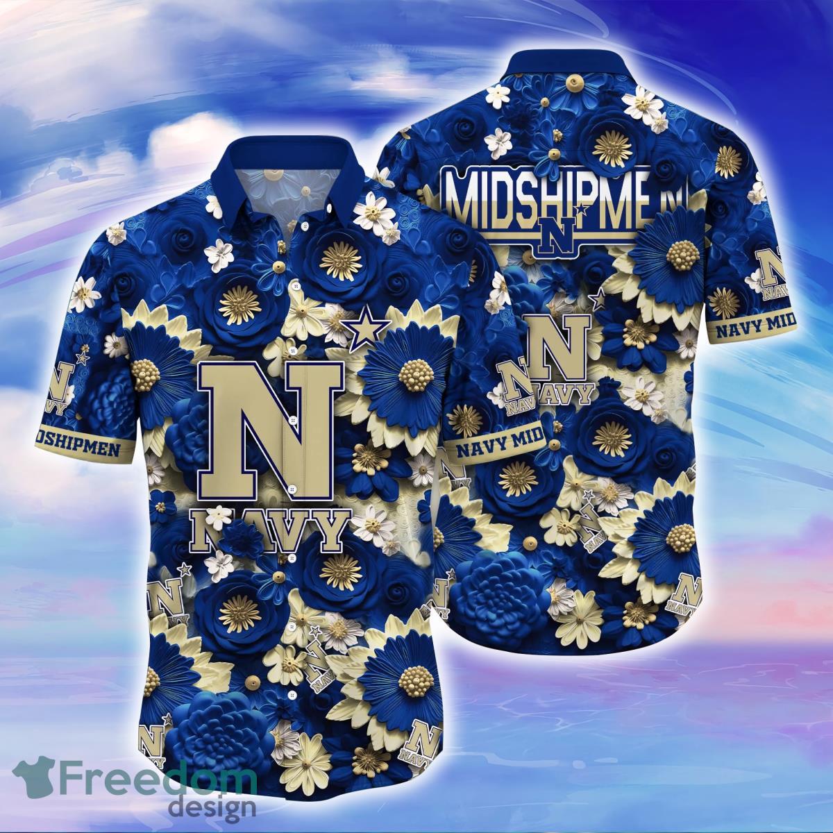 Navy Midshipmen NCAA3 Hawaiian Shirt For Men And Women Fans Product Photo 1