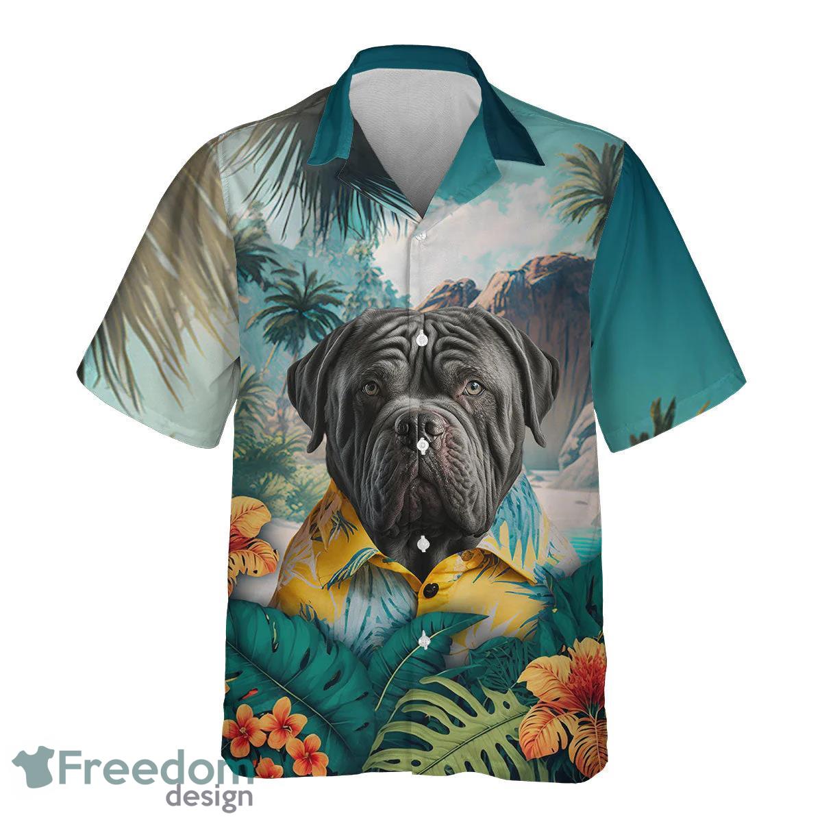 Neapolitan Mastiff All Printed 3D Hawaiian Shirt For Dog Lover Product Photo 2