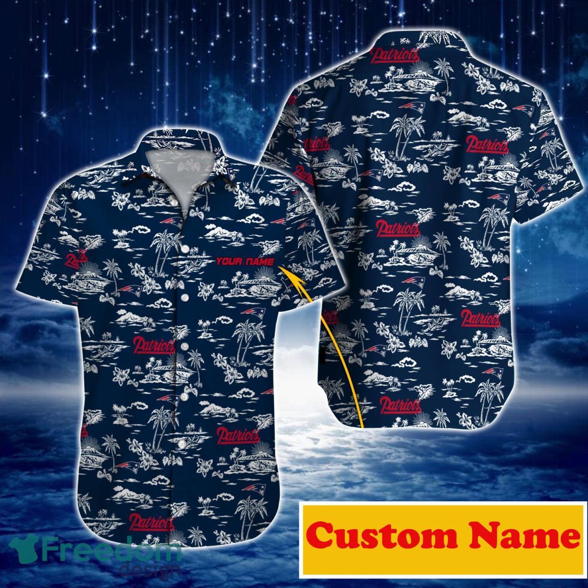 New England Patriots NFL Custom Name Hawaiian Shirt For Men And Women Gift For Real Fans Product Photo 1