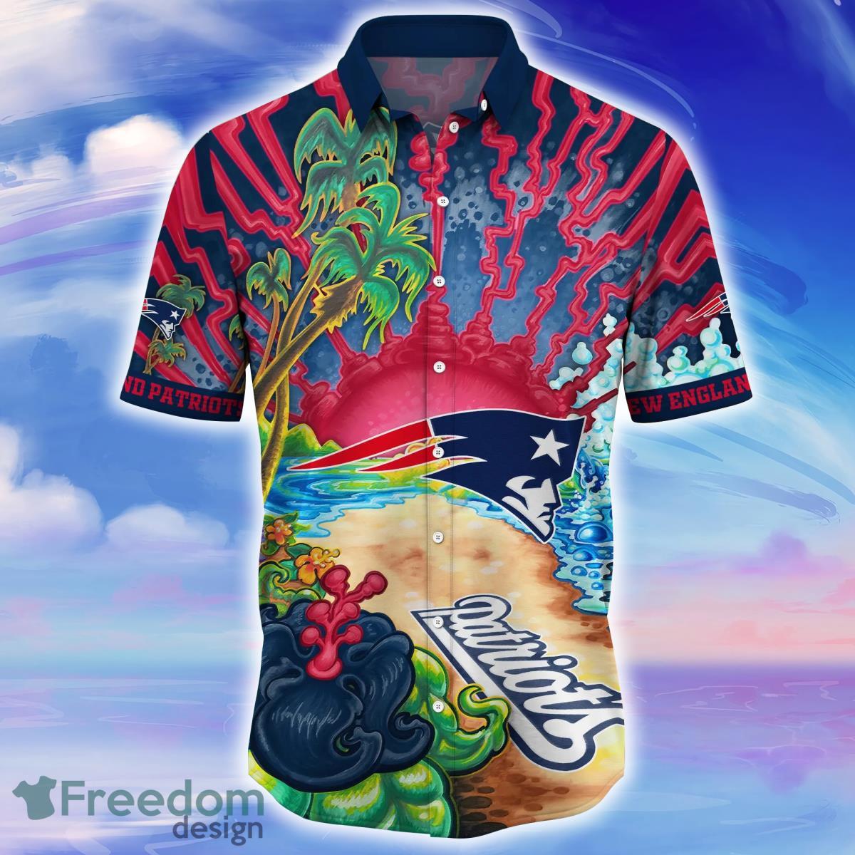 New England Patriots NFL Flower Hawaiian Shirt For Men Women Special Gift  For Fans - Freedomdesign