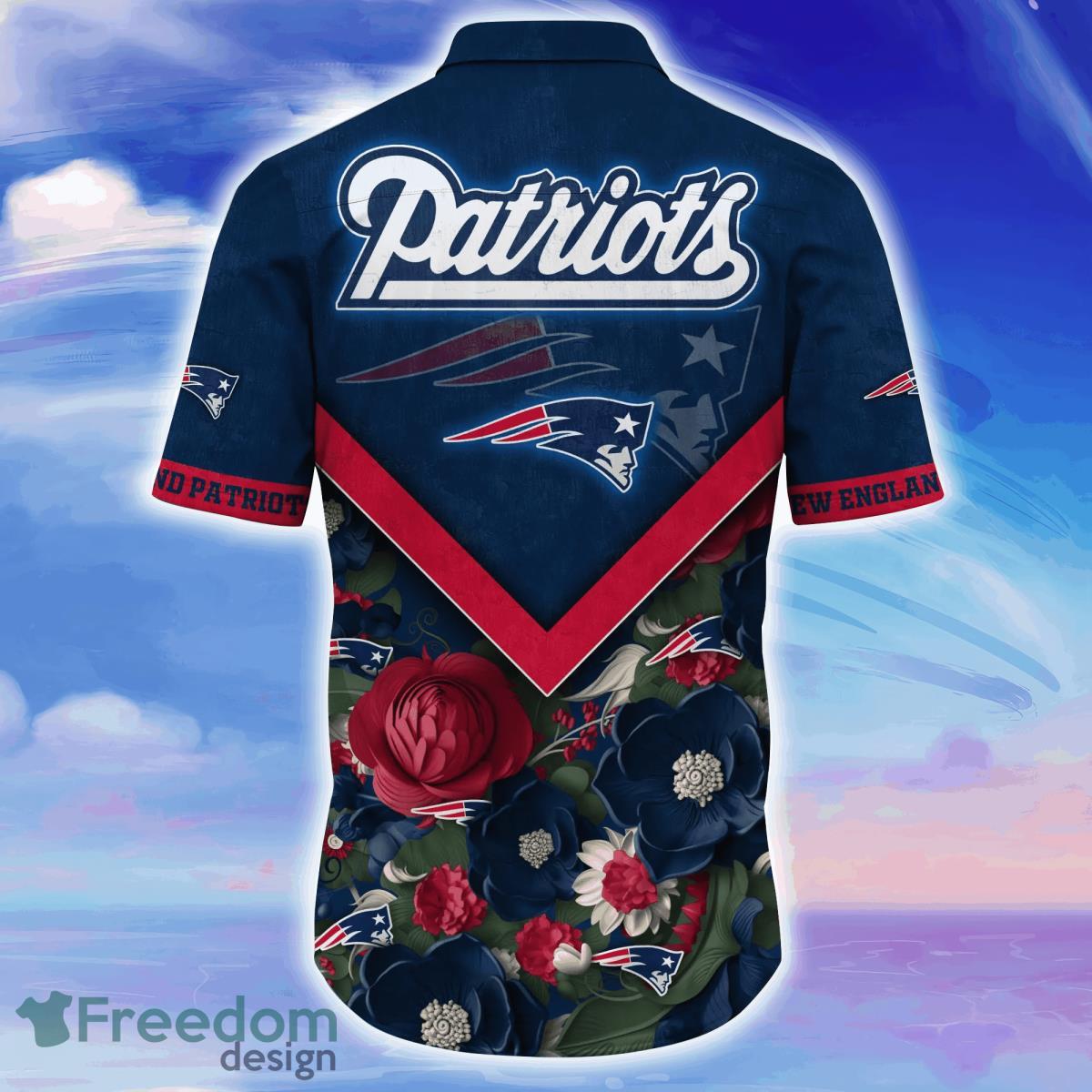 New England Patriots NFL Flower Hawaiian Shirt For Men Women Impressive  Gift For Fans - Freedomdesign