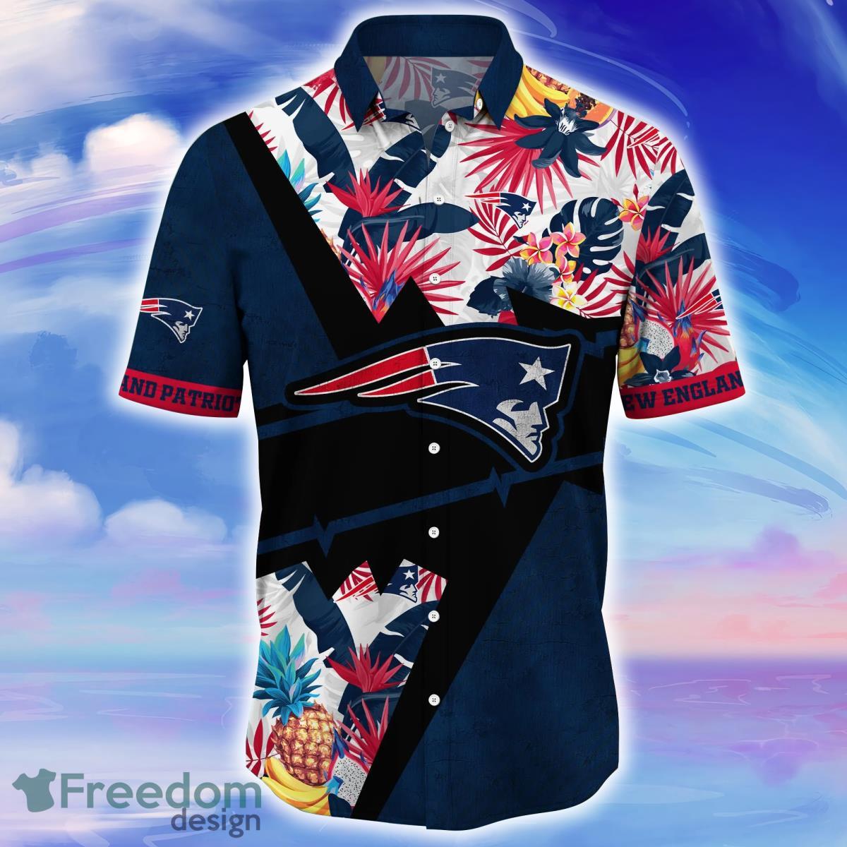 New England Patriots NFL Custom Name Hawaiian Shirt For Men Women Style  Gift For Real Fans - Freedomdesign