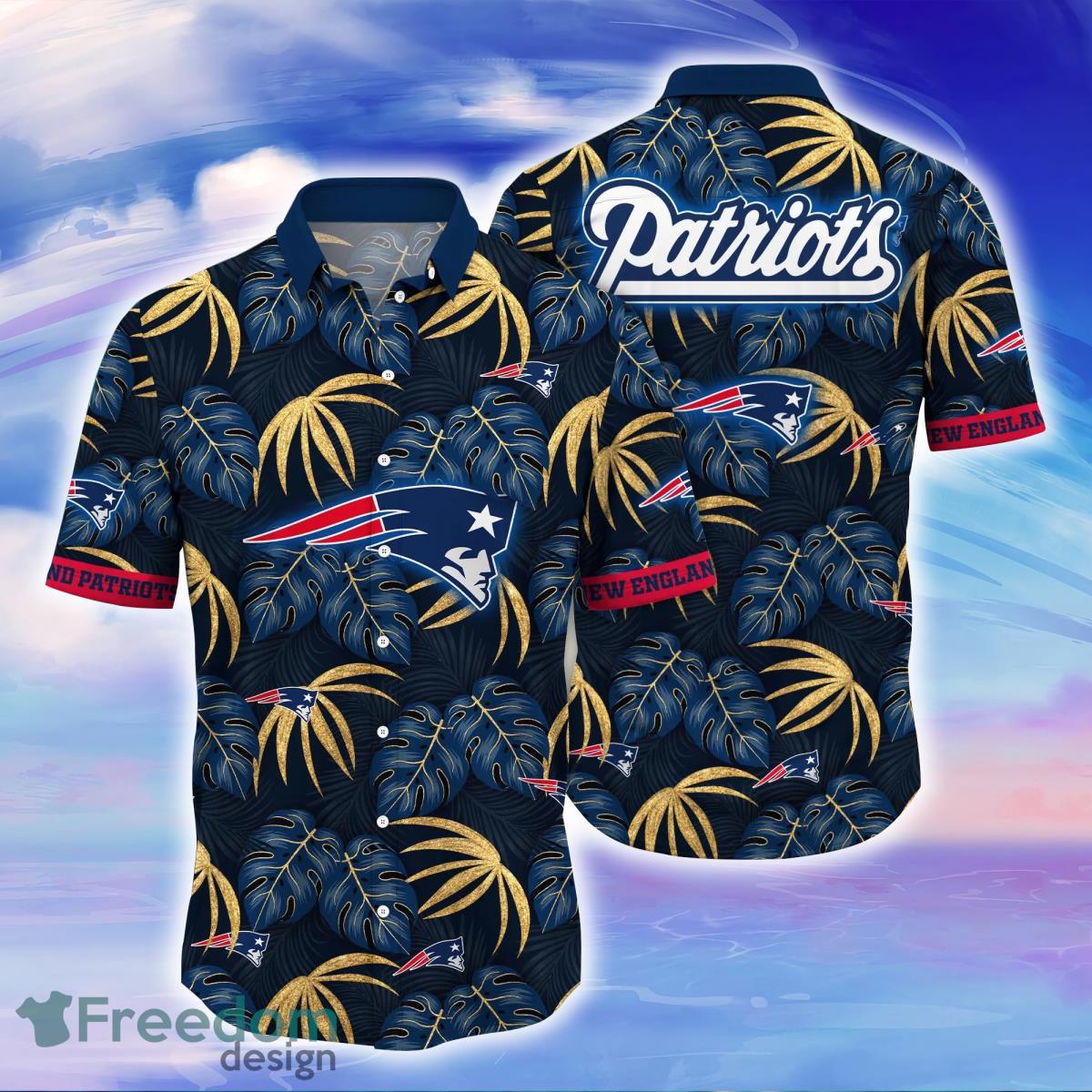 New England Patriots NFL For Sports Fan Floral Hawaiian Shirt -  Senprintmart Store