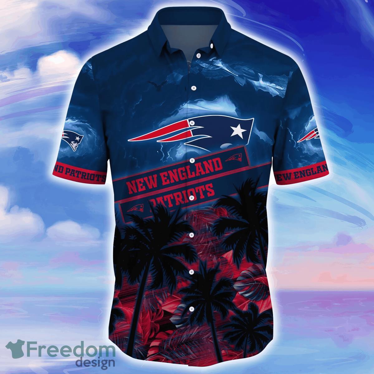 New England Patriots NFL Flower Hawaiian Shirt Style Gift For Fans Product Photo 2