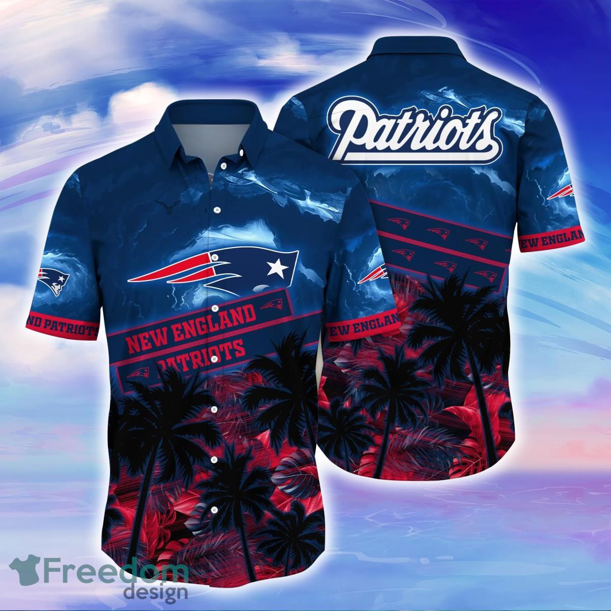 Nfl New England Patriots Hawaiian Shirt Summer Button Up - Hot Sale 2023