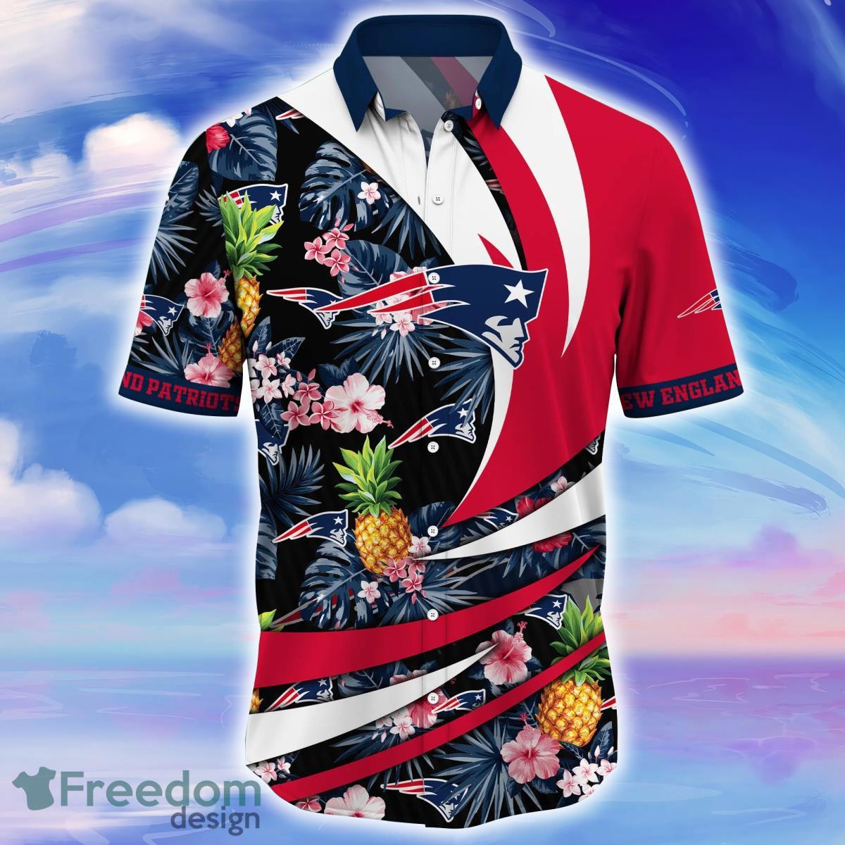 New England Patriots NFL Flower Hawaiian Shirt For Men Women Style Gift For  Fans - Freedomdesign