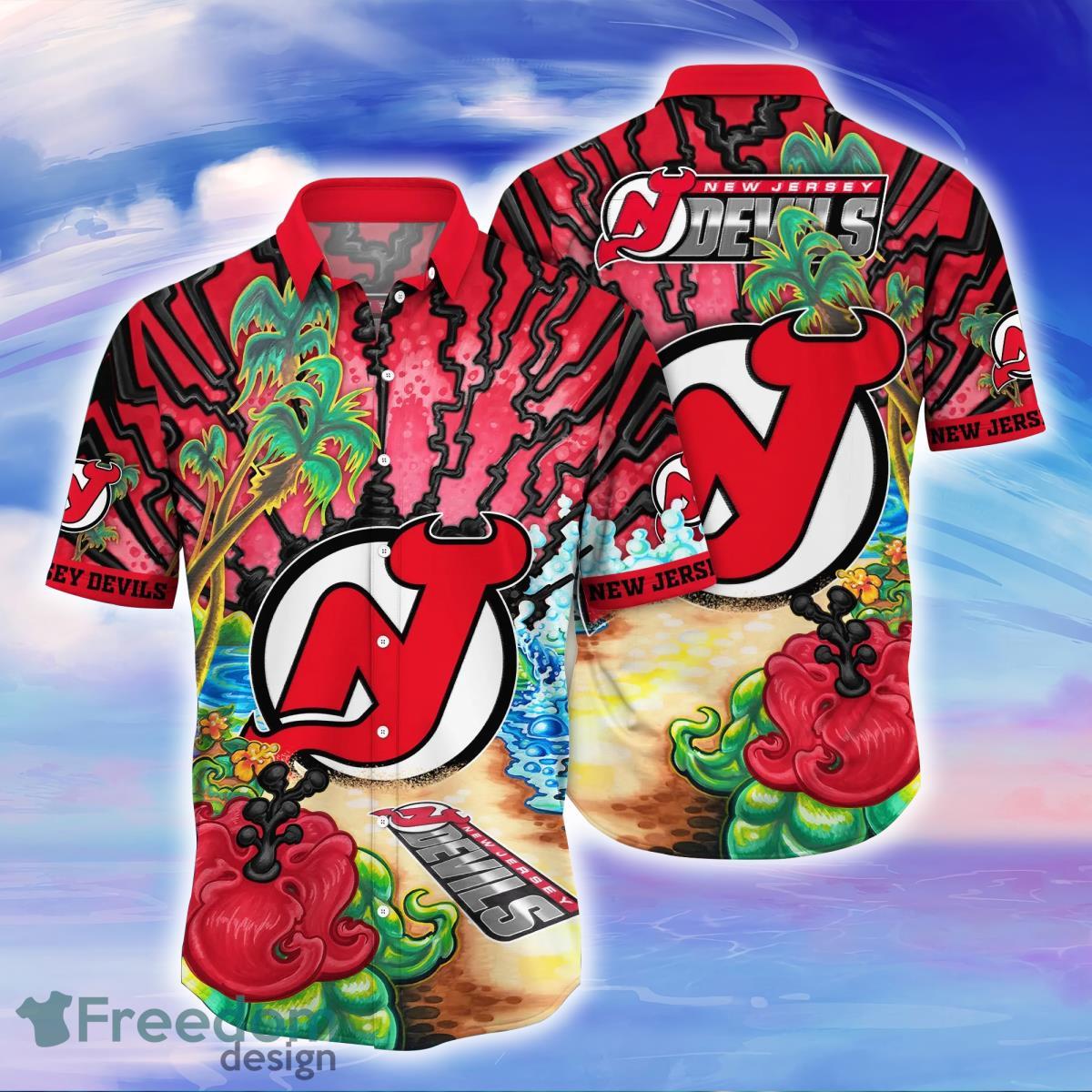 New Jersey Devils NHL Flower Hawaiian Shirt For Men Women Best Gift For  Real Fans - Freedomdesign