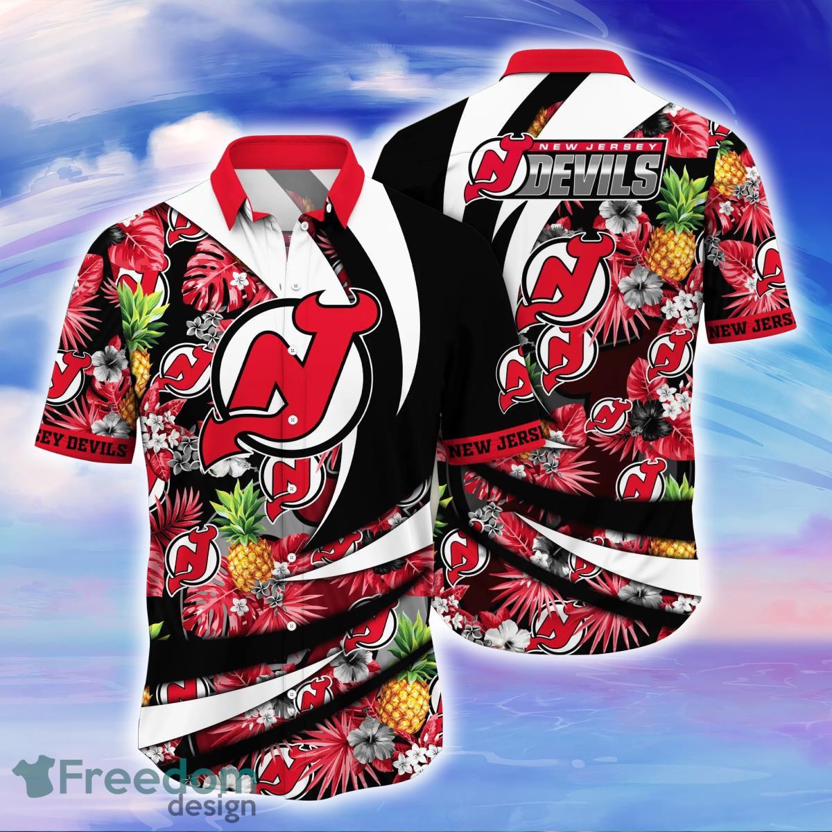 NHL New Jersey Devils Hawaiian Shirt,Aloha Shirt,Summer Gift For