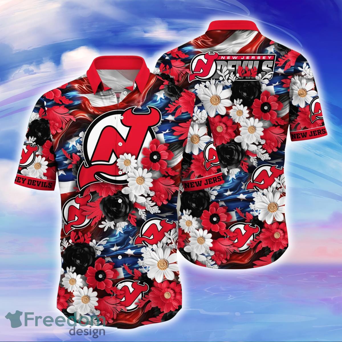 New Jersey Devils NHL Hawaiian Shirt Best Gift For Sport Fans Product Photo 1