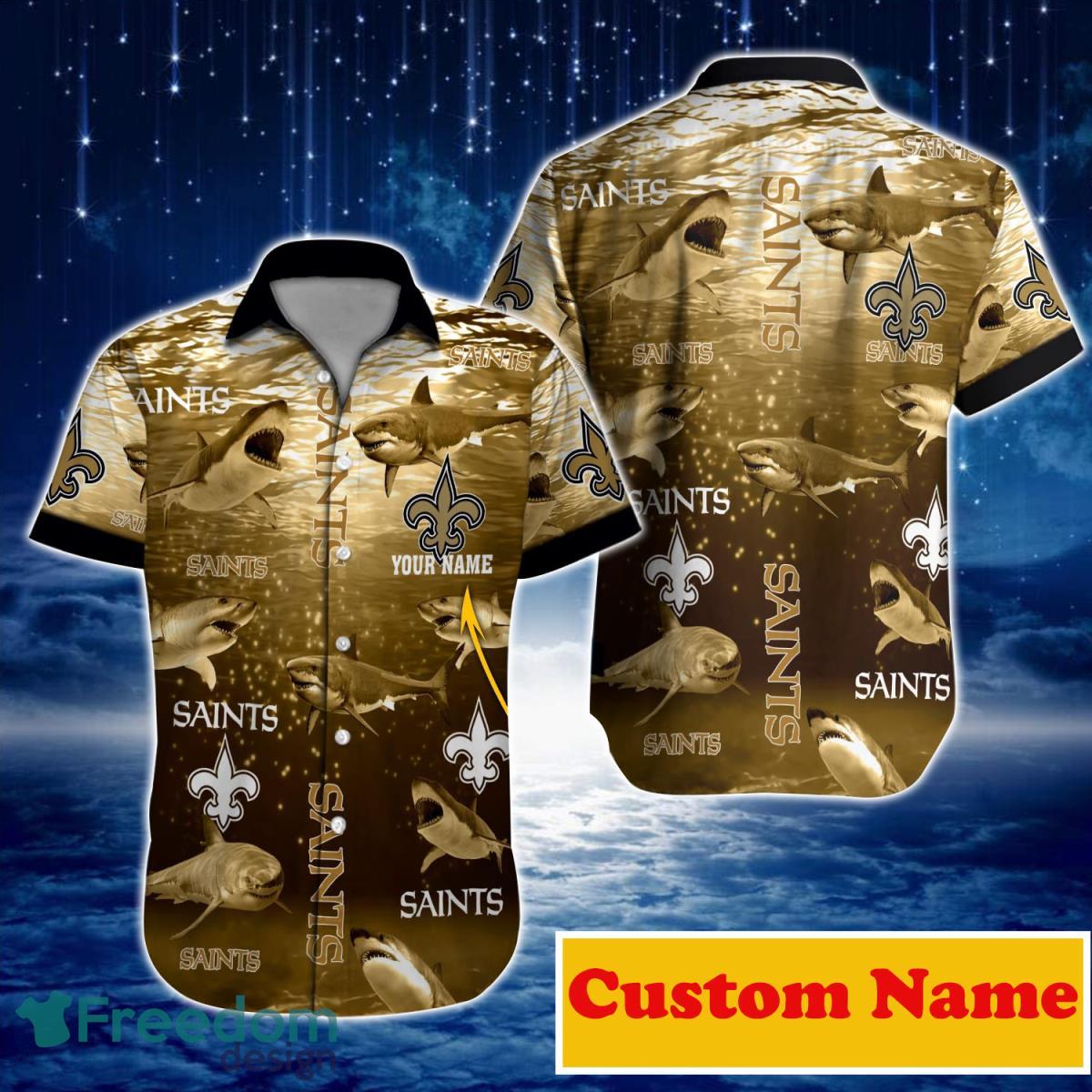 New Orleans Saints NFL Custom Name Hawaiian Shirt For Men And Women Best Gift For Fans Product Photo 1