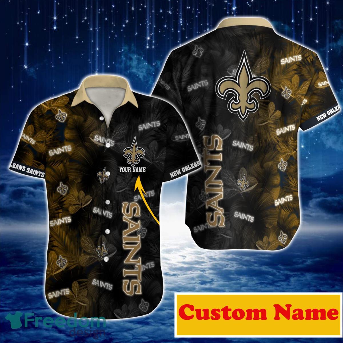 New Orleans Saints NFL Custom Name Hawaiian Shirt For Men And Women Gift For Fans Product Photo 1