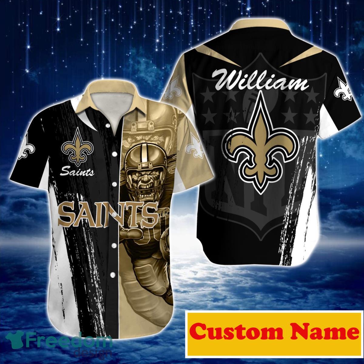 New Orleans Saints NFL Custom Name Hawaiian Shirt For Men Women Best Gift  For Real Fans - Freedomdesign