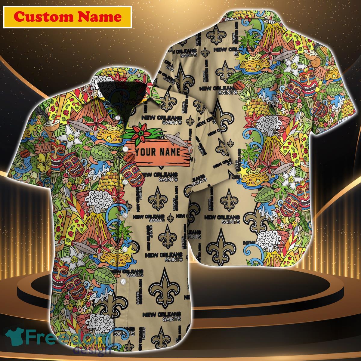 New Orleans Saints NFL Hawaiian Shirt For Men And Women Fans - Freedomdesign