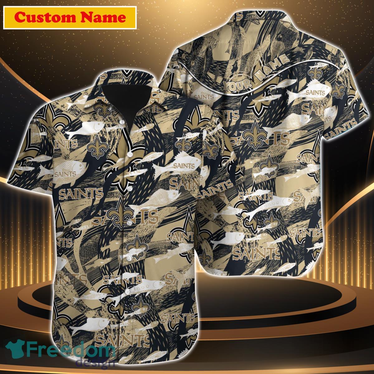 New Orleans Saints NFL Hawaiian Shirt For Men And Women Fans - Freedomdesign