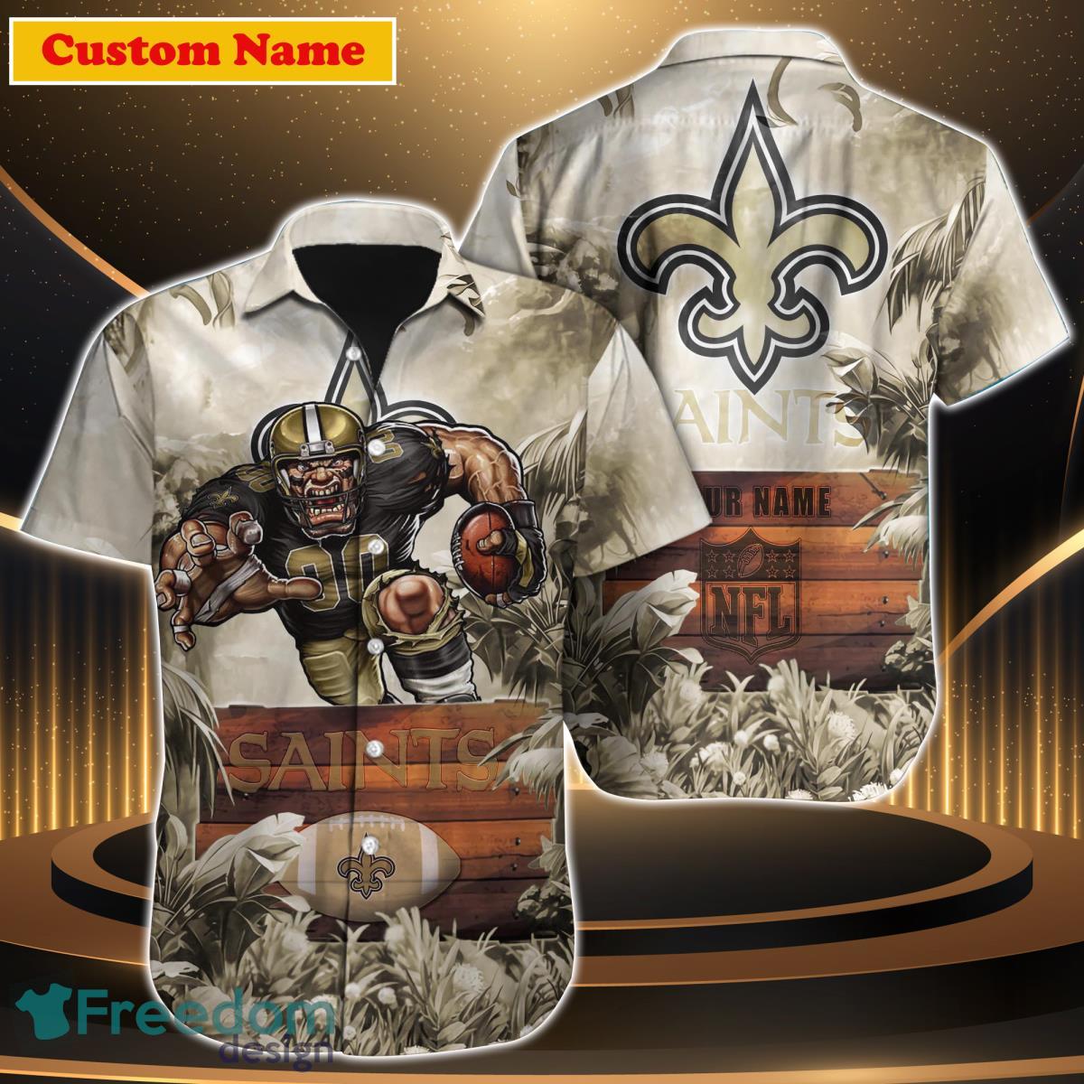 New Orleans Saints NFL Custom Name Hawaiian Shirt For Men And Women Special  Gift For True Fans - Freedomdesign