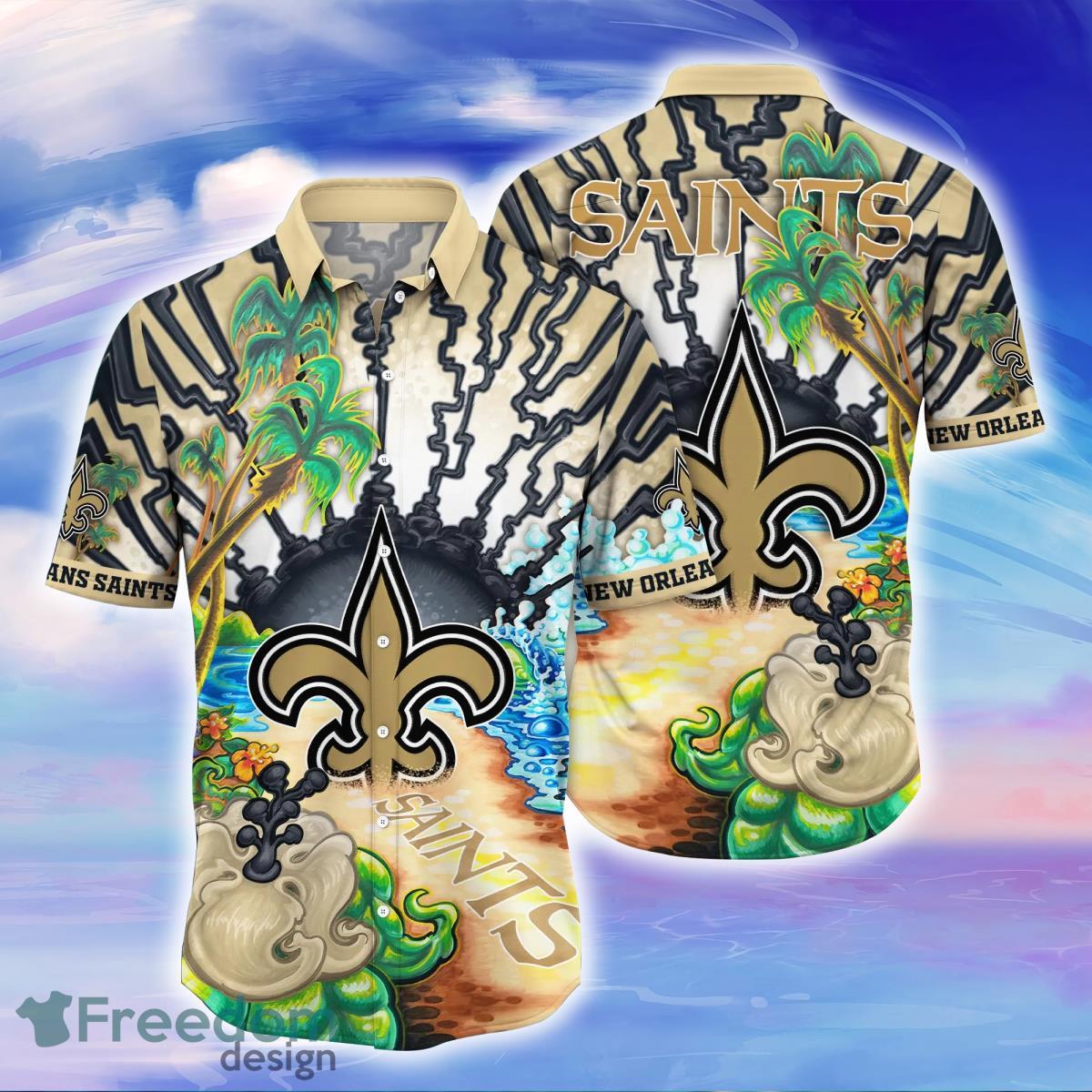 New Orleans Saints NFL Flower Hawaiian Shirt For Men Women Best Gift For  Fans - Freedomdesign