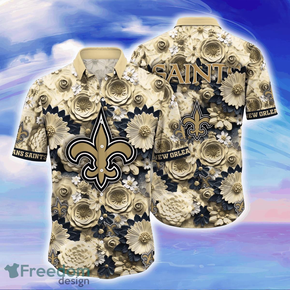 New Orleans Saints NFL Hawaiian Shirt For Men And Women Fans - Freedomdesign
