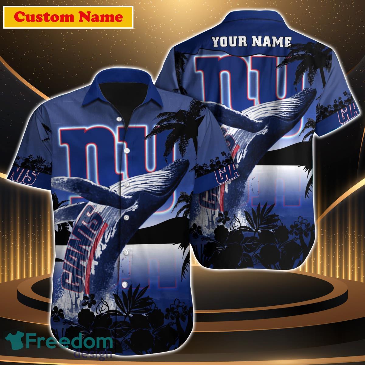 New York Giants Custom Name Baseball Jersey NFL Shirt Best Gift For Fans