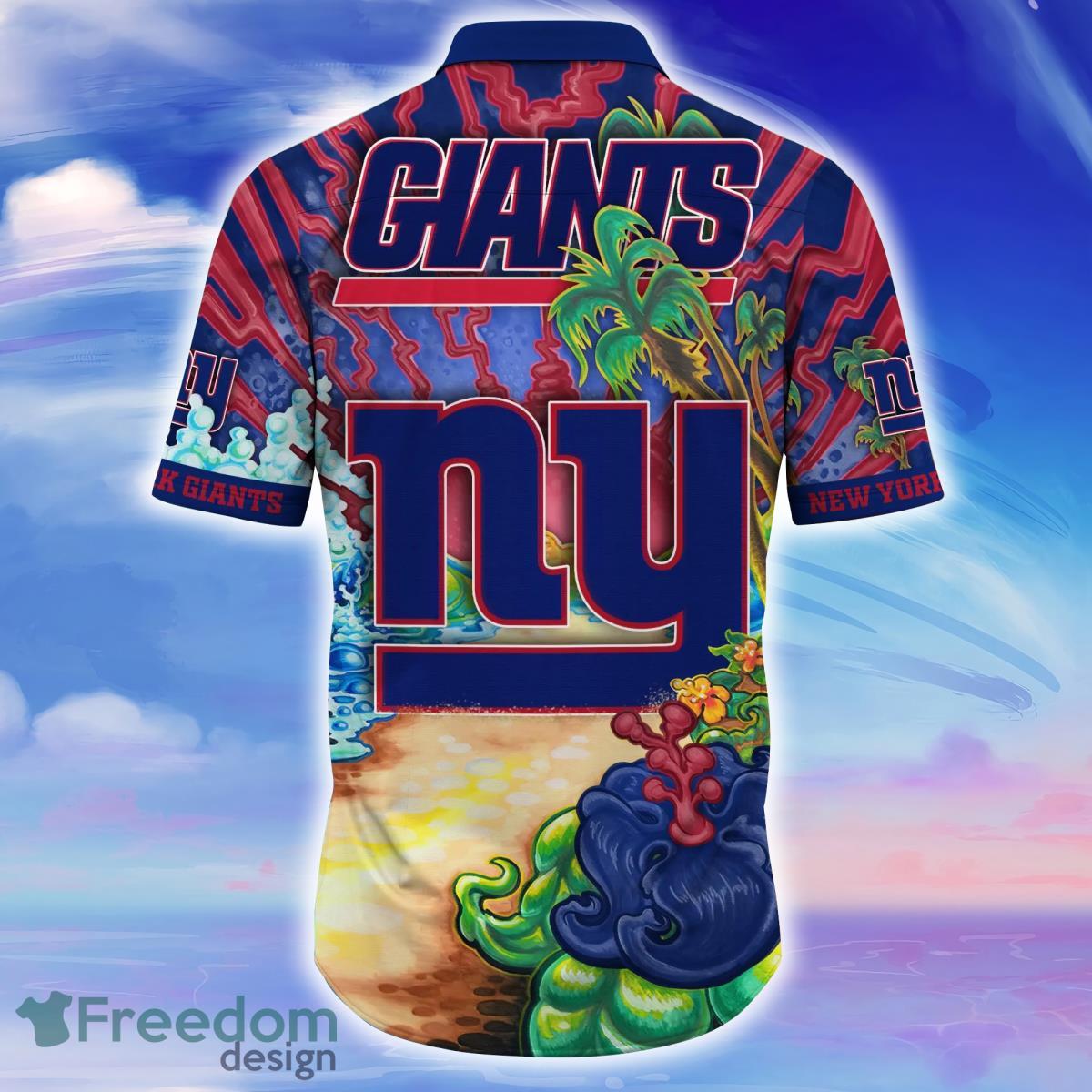 New York Giants NFL Flower Hawaiian Shirt For Men Women Best Gift