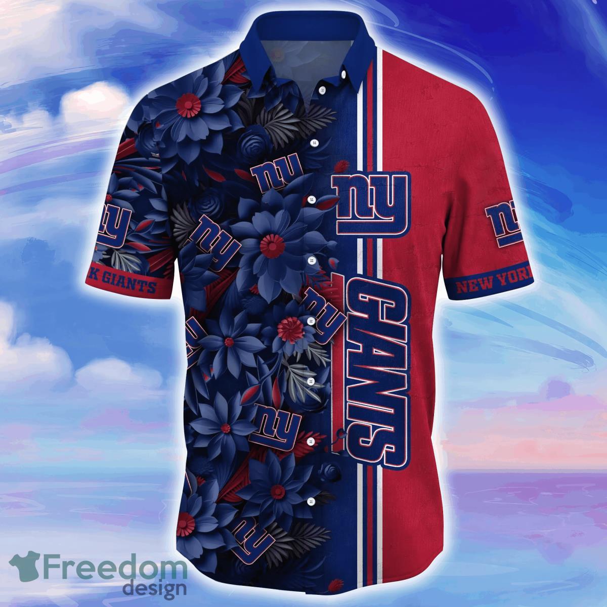 New York Giants NFL Flower Hawaiian Shirt Style Gift For Men Women Fans -  Freedomdesign