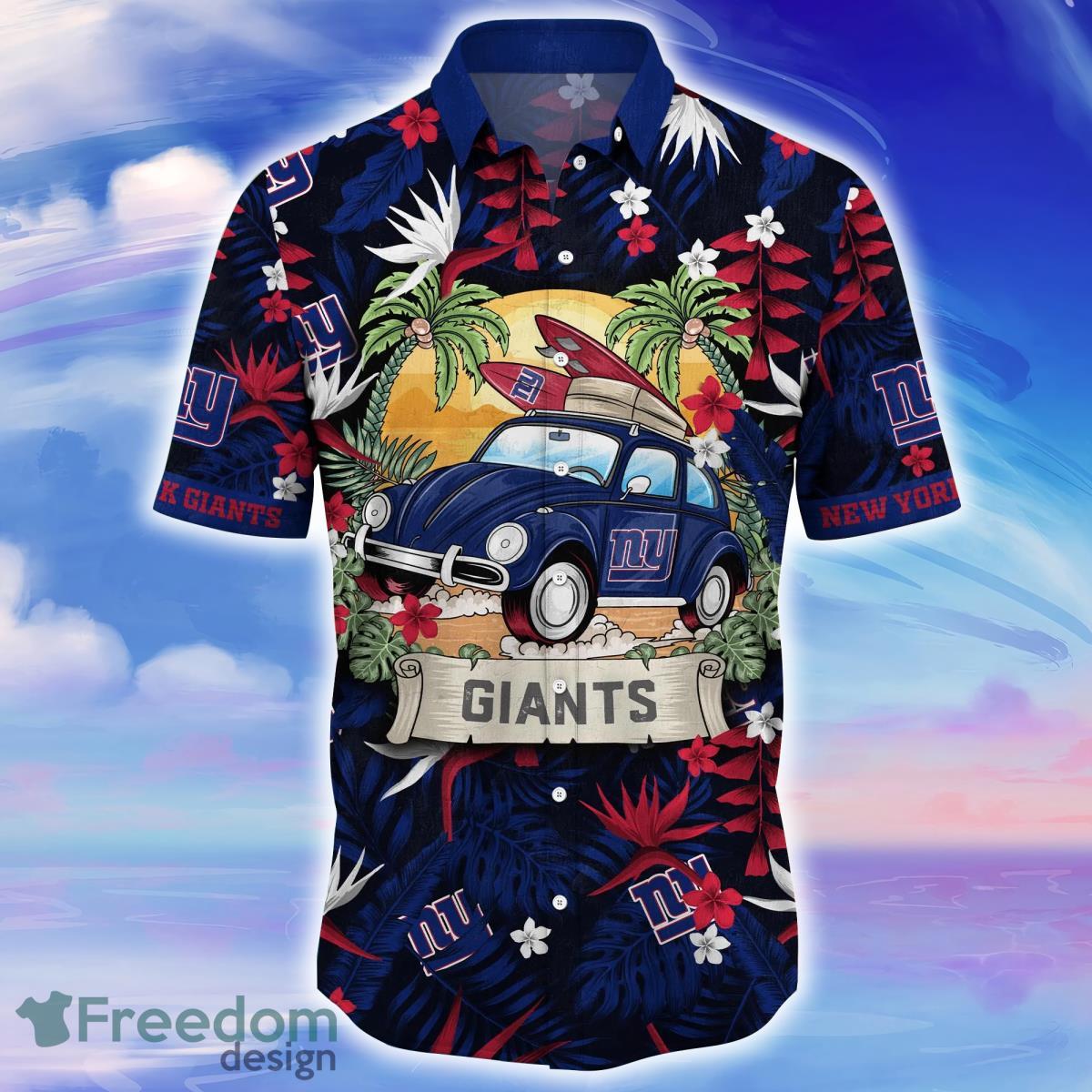 New York Giants NFL Flower Hawaiian Shirt Unique Gift For Men Women Fan  hawaiian shirt - Limotees