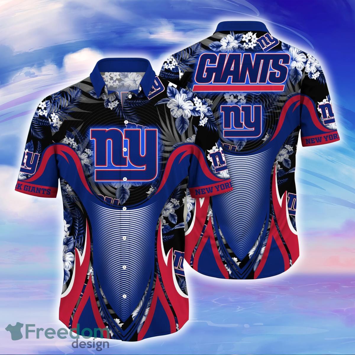 New York Giants NFL Flower Hawaiian Shirt Impressive Gift For Fans -  Freedomdesign