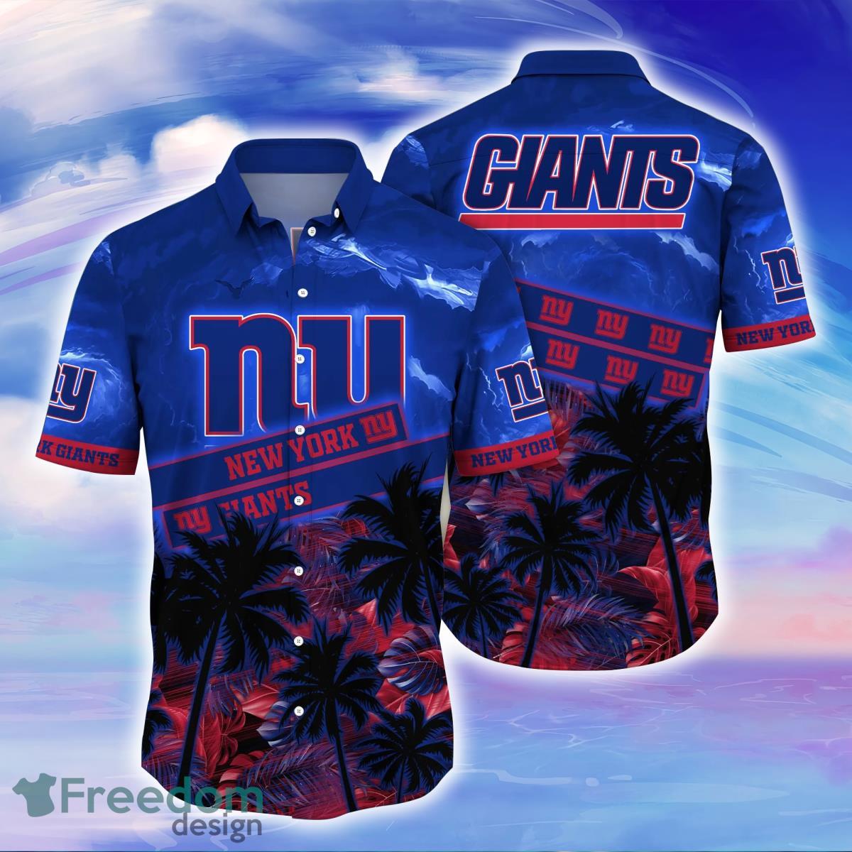 New York Giants NFL Flower Hawaiian Shirt Gift For Men Women Fans -  Freedomdesign