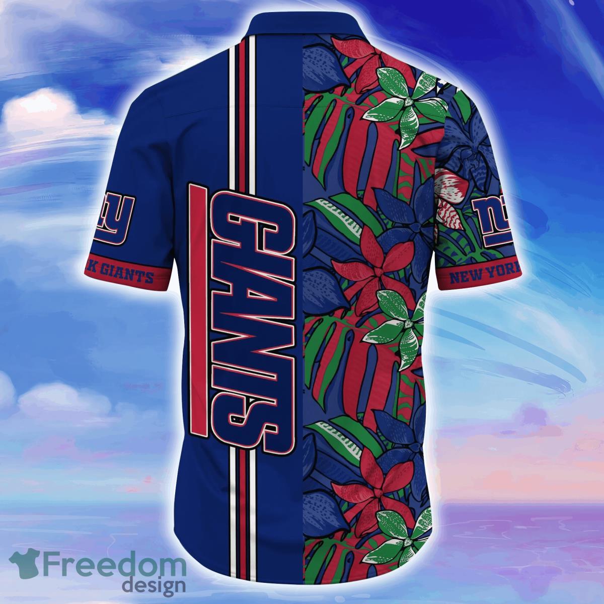 New York Giants NFL Flower Hawaiian Shirt Unique Gift For Men Women Fan  hawaiian shirt - Limotees