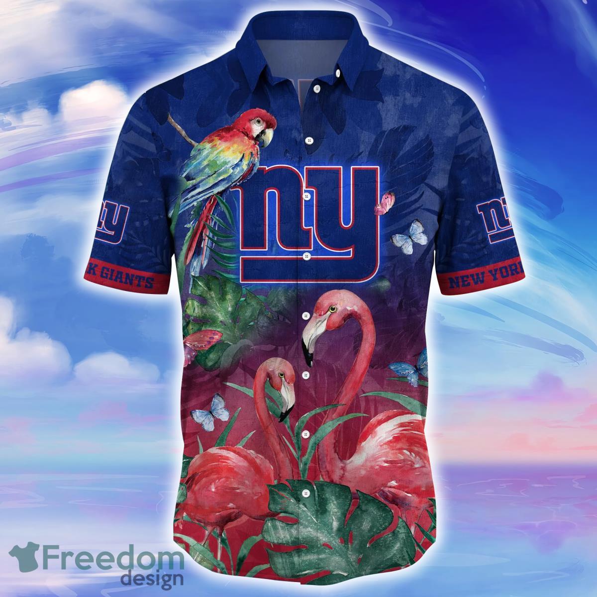 New York Giants NFL Flower Hawaiian Shirt Unique Gift For Men Women Fan  hawaiian shirt - Limotees