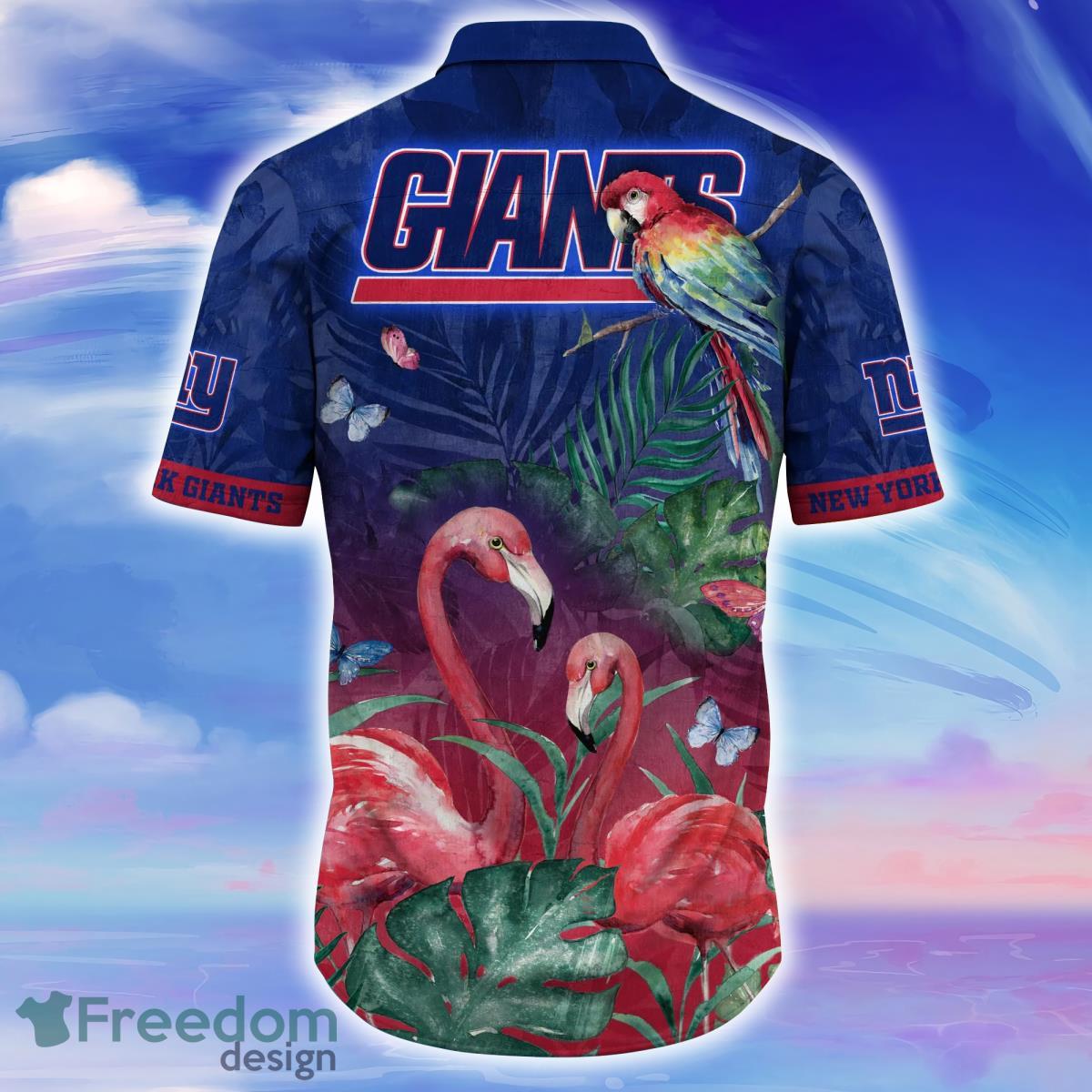 New York Giants NFL Hawaiian Shirt Best Gift For Sport Fans - Freedomdesign