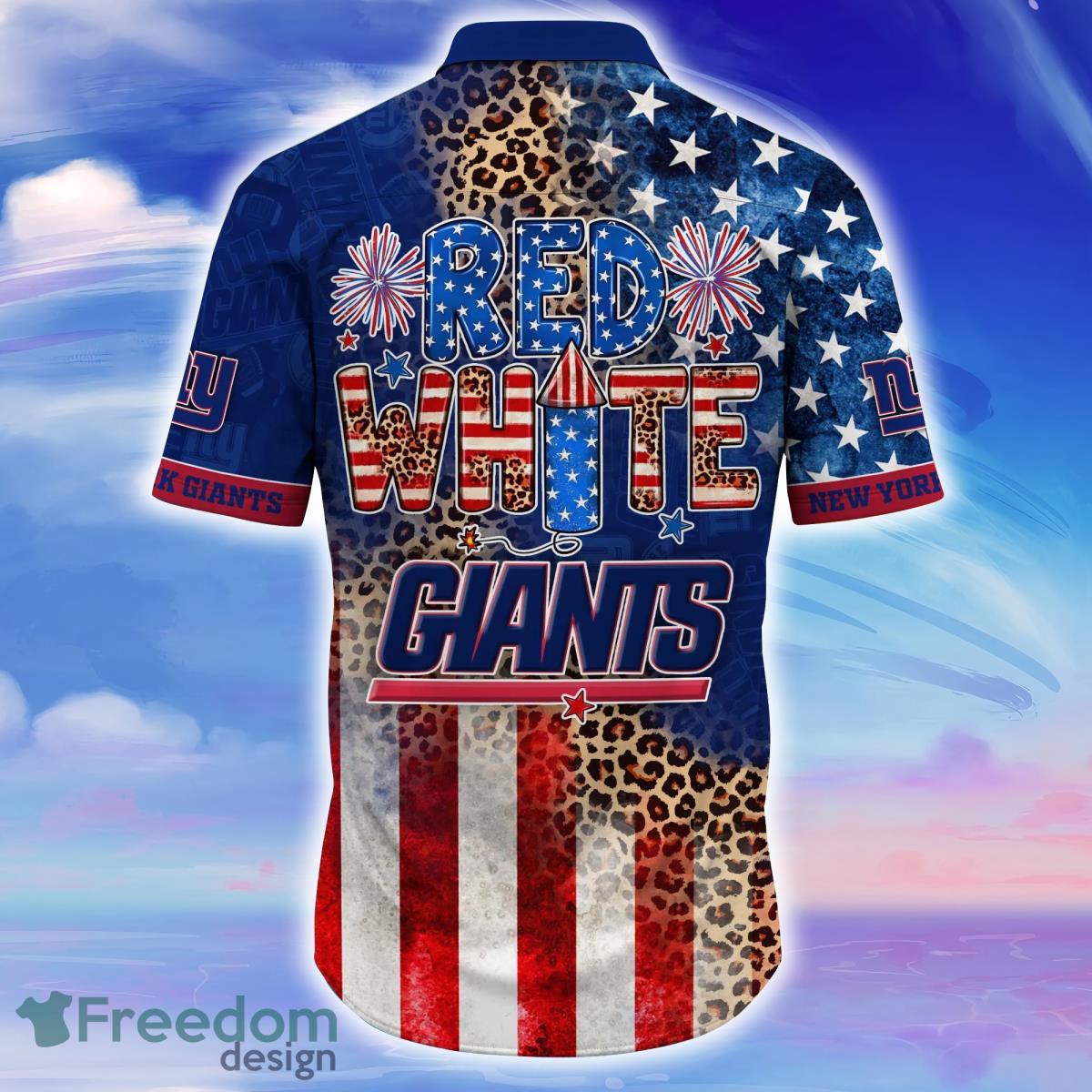 New York Giants NFL Hawaiian Shirt Independence Day Shirt For Men Women -  Freedomdesign