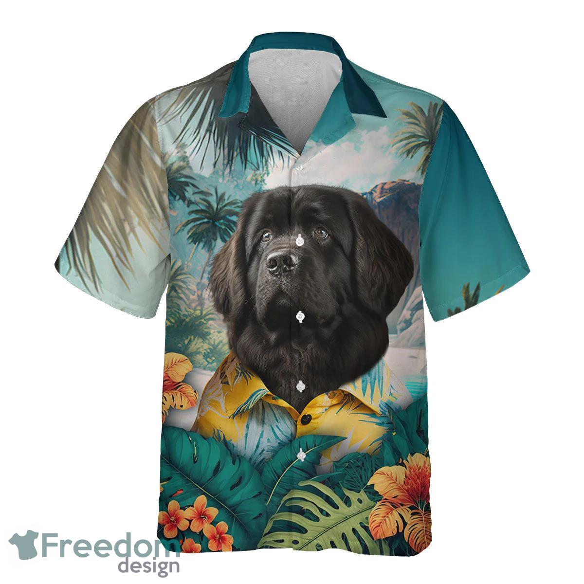 Newfoundland 1 All Printed 3D Hawaiian Shirt For Dog Lover Product Photo 2