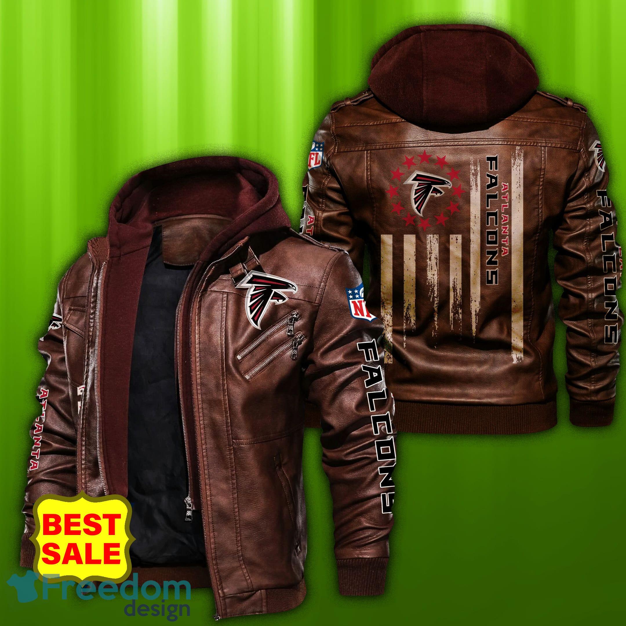 Atlanta Falcons NFL Skull Leather Jacket 