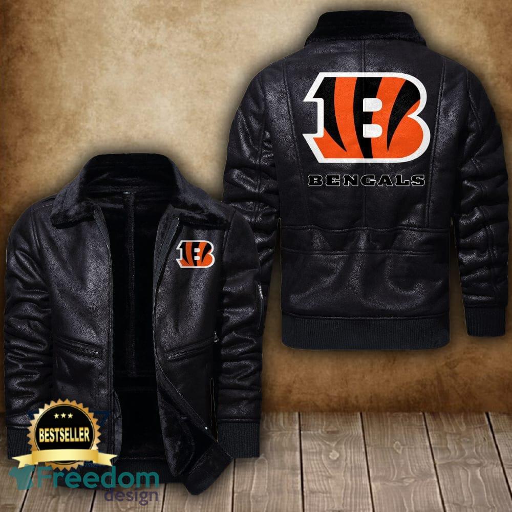 Cincinnati Bengals NFL Fans Leather Jacket For Men And Women - Freedomdesign