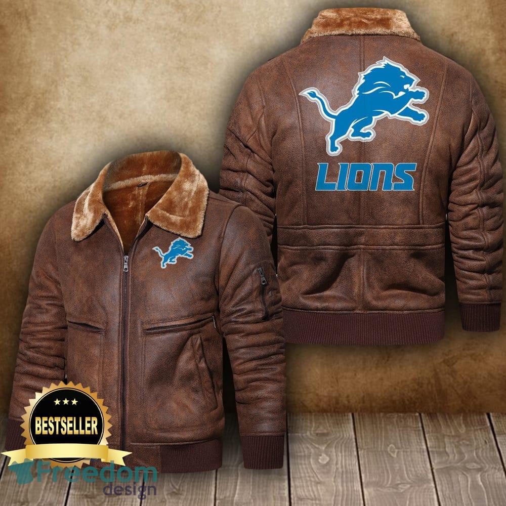 NEW FASHION 2023 Detroit Lions bomber jacket winter coat gift for men