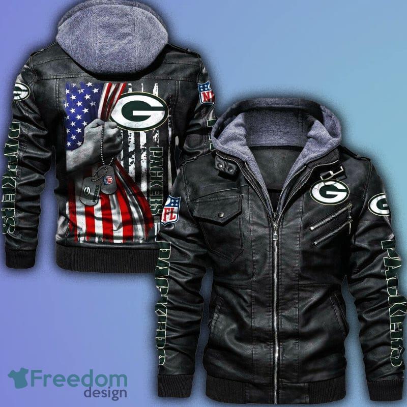 Houston Texans Logo NFL Leather Jacket For Men And Women - Freedomdesign